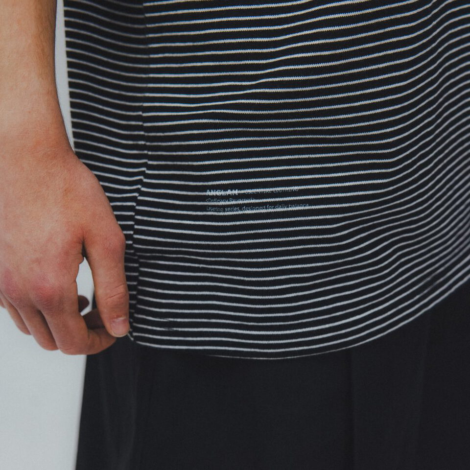 寬鬆條紋短Tee Essential Layer Half Tee