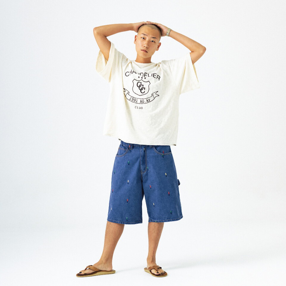 聯名印花短Tee Kracker House C.C.C. Graphic Slub Tee
