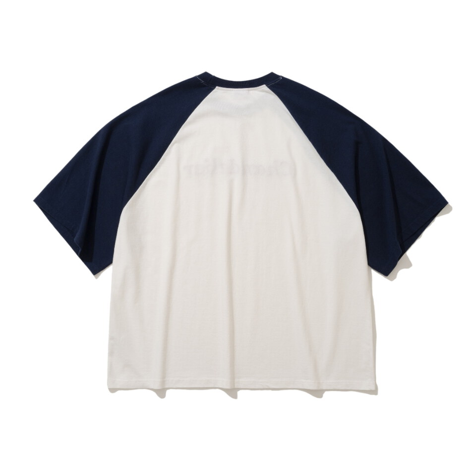 聯名撞色短Tee Kracker House C.C.C. Raglan Tee