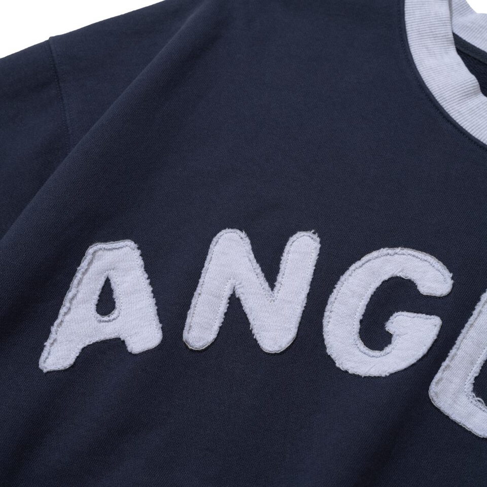貼布logo大學Tee Applique Sweat Shirt