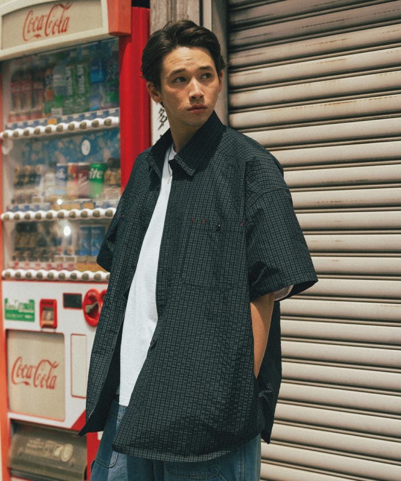 AGL0201-252 格紋襯衫 Huge Check Work Shirt