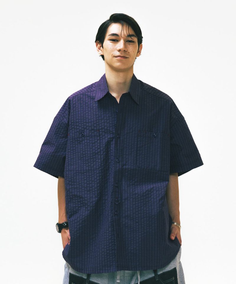 AGL0201-252 格紋襯衫 Huge Check Work Shirt