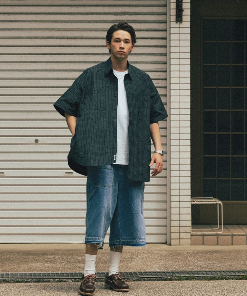 AGL0201-252 格紋襯衫 Huge Check Work Shirt
