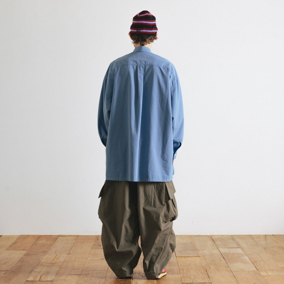 側開衩套頭襯衫 Pullover Side Slit Shirt