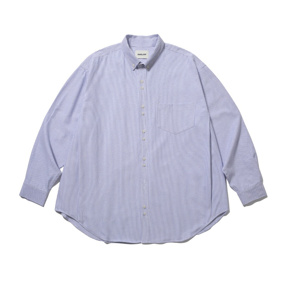雙釦條紋襯衫 Double Button Striped Shirt