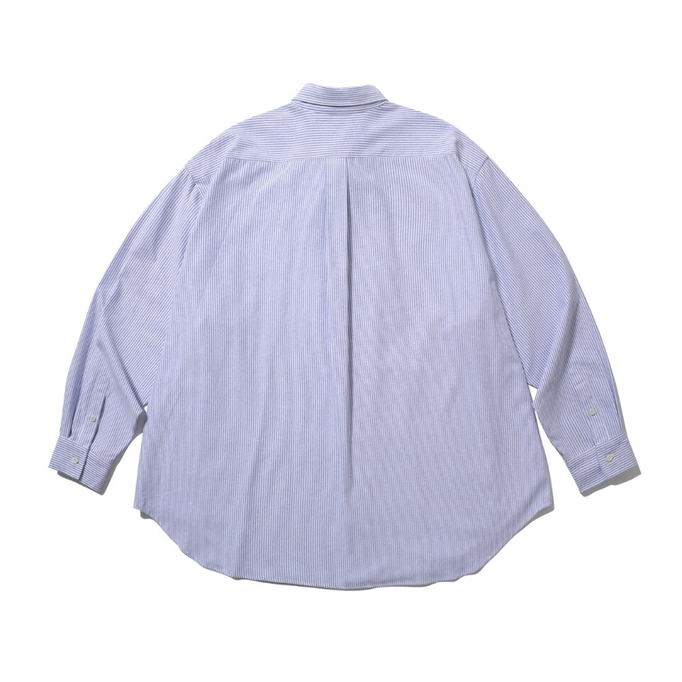 雙釦條紋襯衫 Double Button Striped Shirt