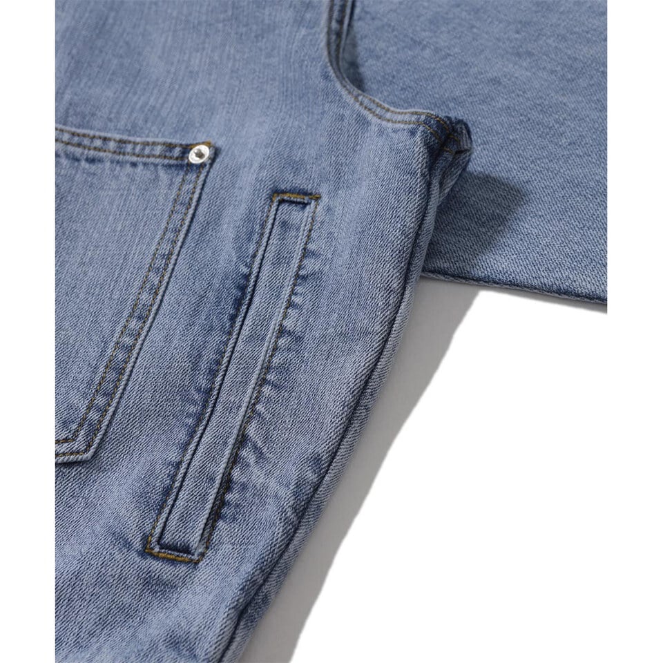 AGL1102-252 寬版牛仔外套 Pleated Wide Denim Jacket