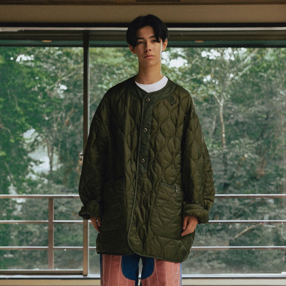 AGL1103-252 絎縫外套 Military Quilted Liner Jacket