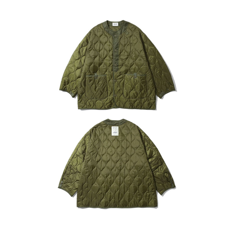 絎縫外套 Military Quilted Liner Jacket