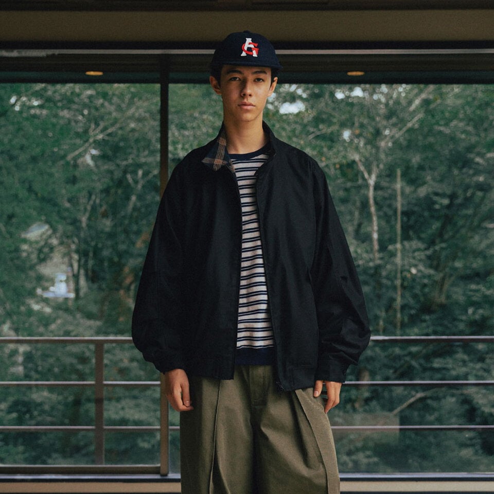 AGL1104-252 哈靈頓外套 Double Pocket Harrington Jacket