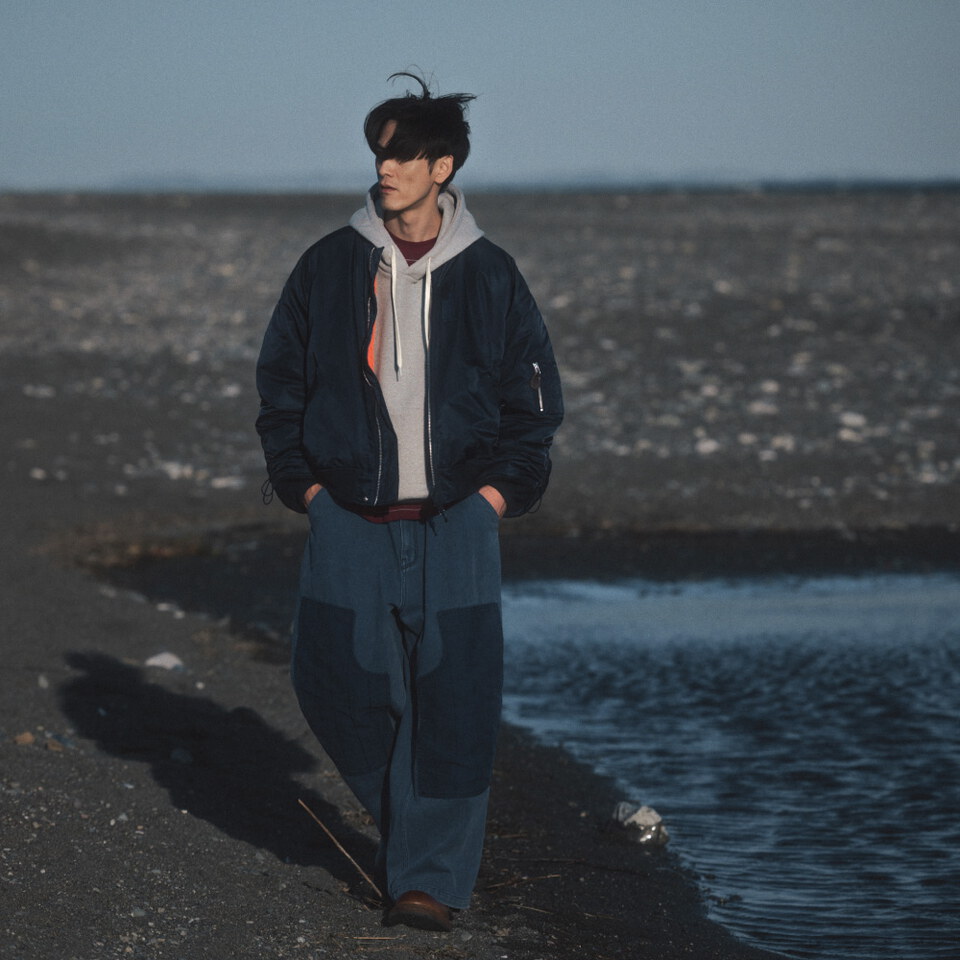 抽皺飛行外套 Trooper Shirring MA 1 Jacket