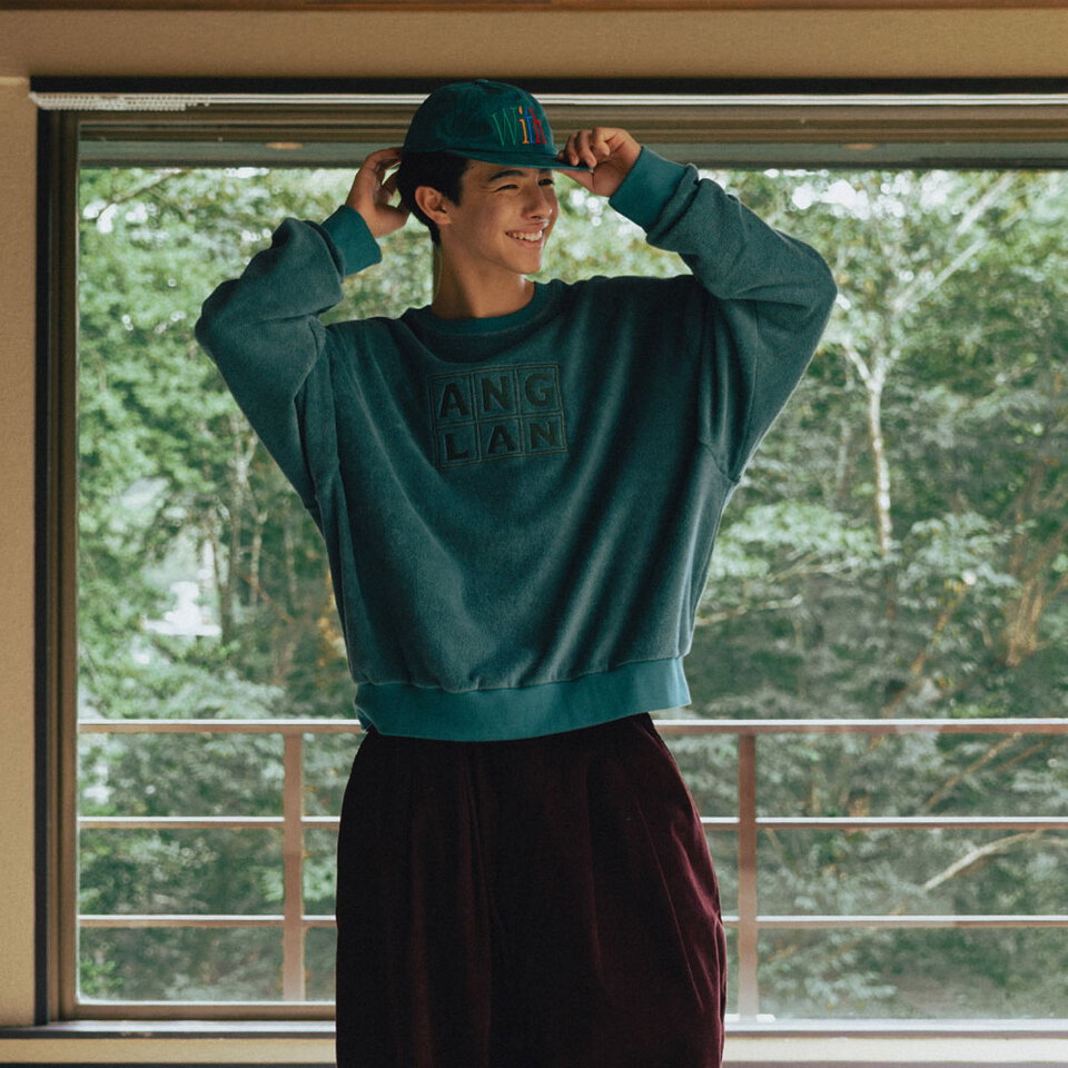 刺繡套頭上衣 Terry Embroidery Pullover