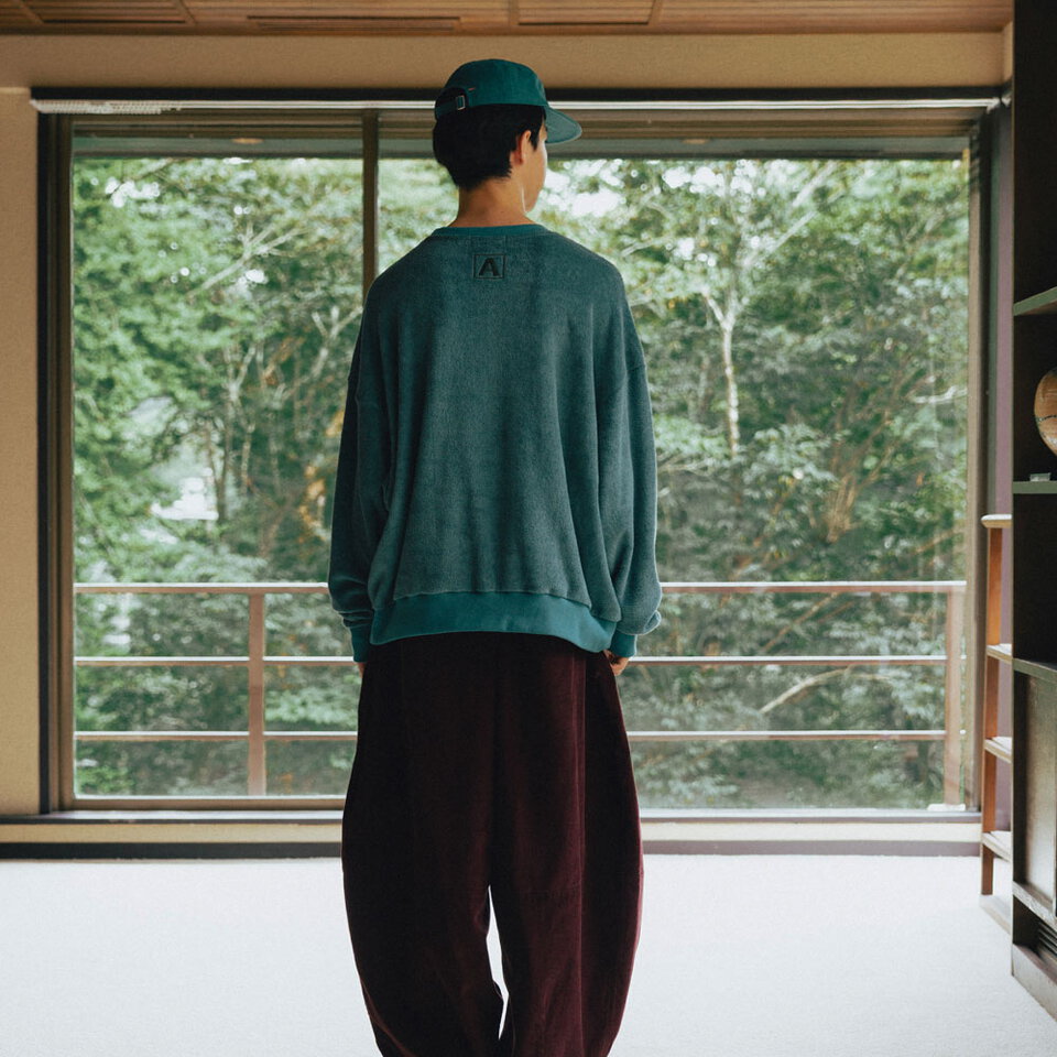 刺繡套頭上衣 Terry Embroidery Pullover