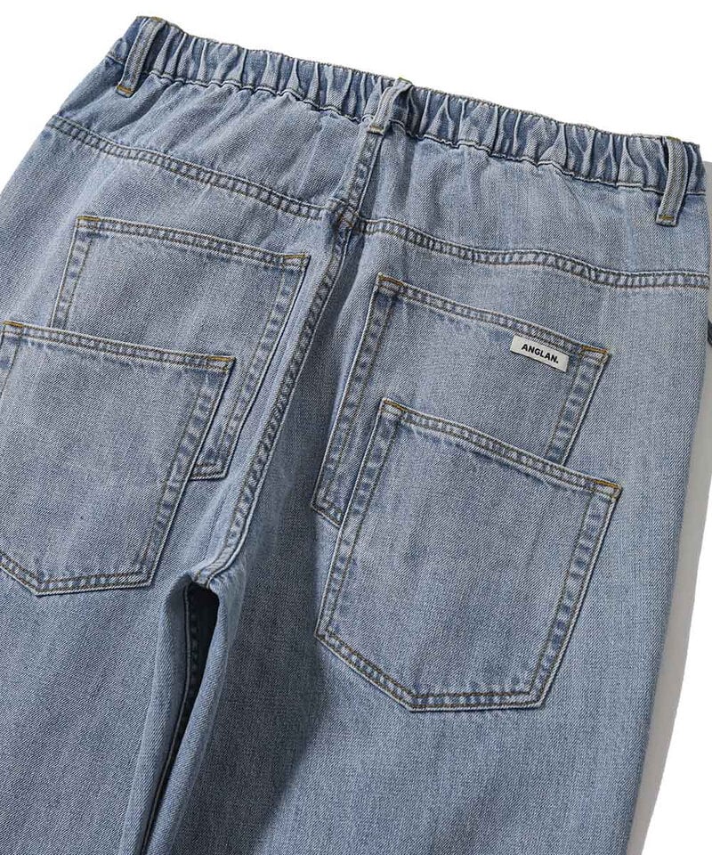 AGL1602-252 寬錐形牛仔褲 Wide Tapered Denim Pants