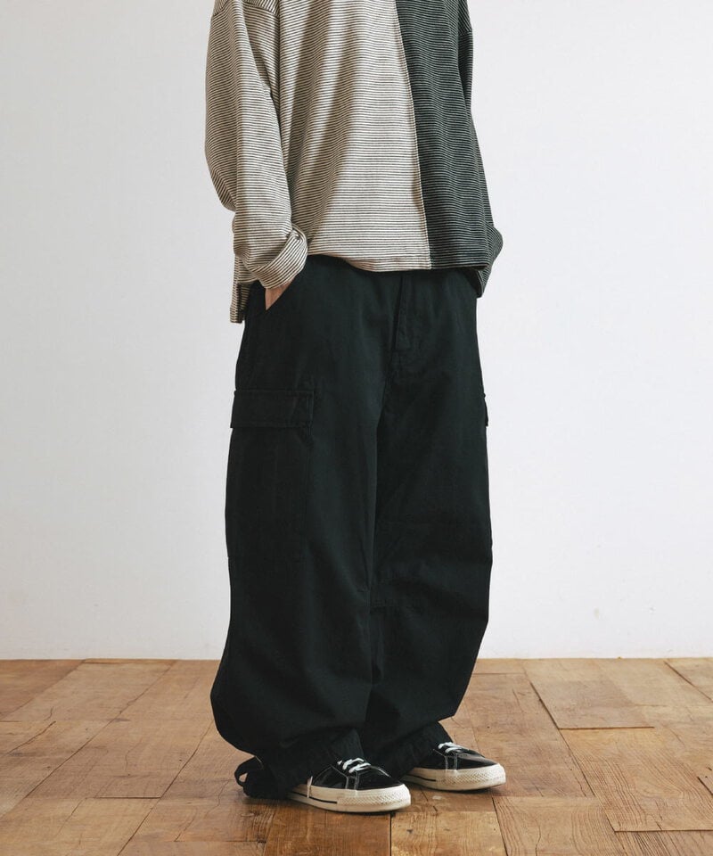 AGL1603-252 寬版長褲 Tab Strap Cargo Wide Pants