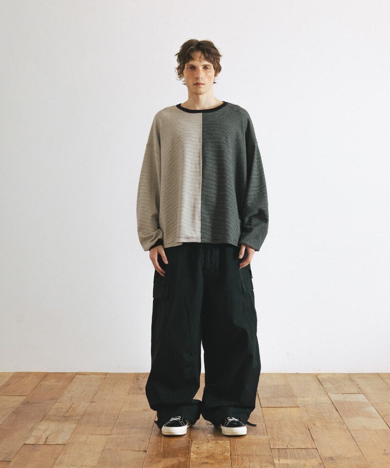 AGL1603-252 寬版長褲 Tab Strap Cargo Wide Pants