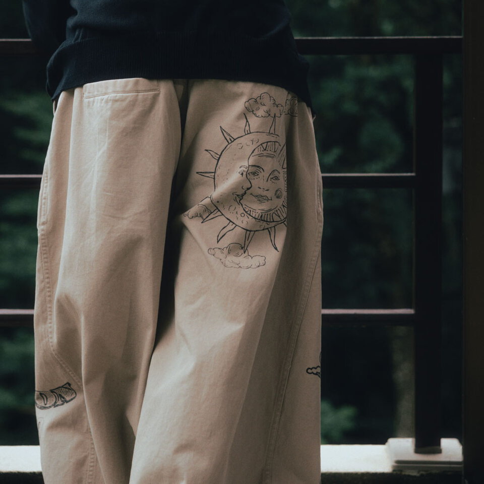 氣球褲 Painting Balloon Chino Pants