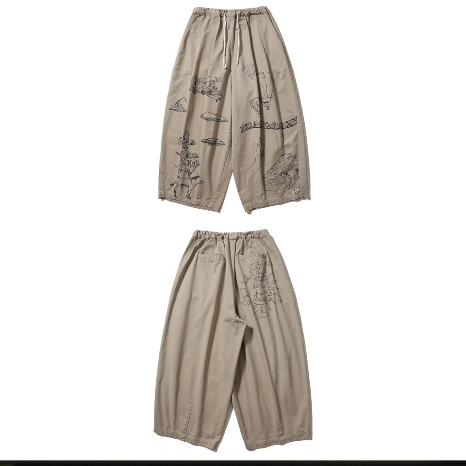 氣球褲 Painting Balloon Chino Pants