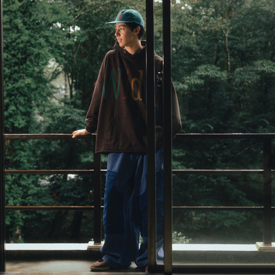 補丁工作褲 Patched Double Knee Cotton Pants