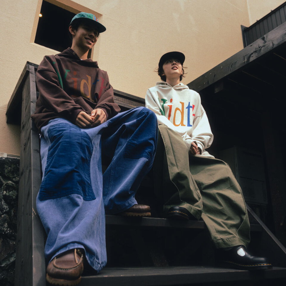 補丁工作褲 Patched Double Knee Cotton Pants