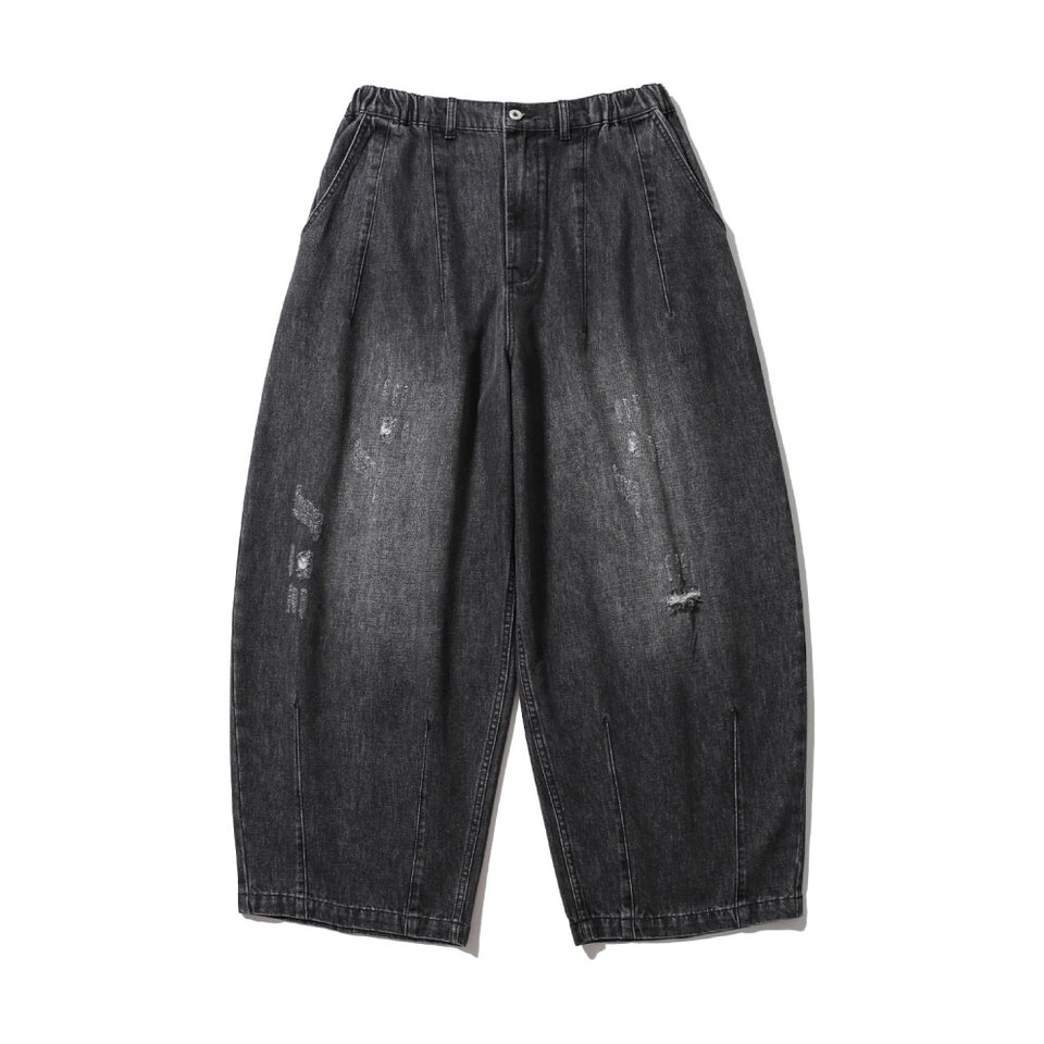 AGL1607-252 氣球丹寧褲 Western Balloon Denim Pants