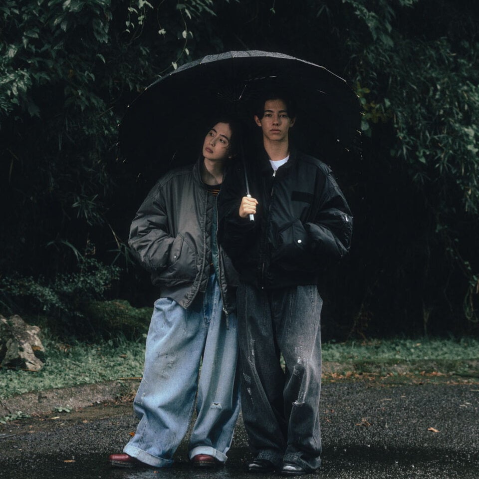 氣球丹寧褲 Western Balloon Denim Pants