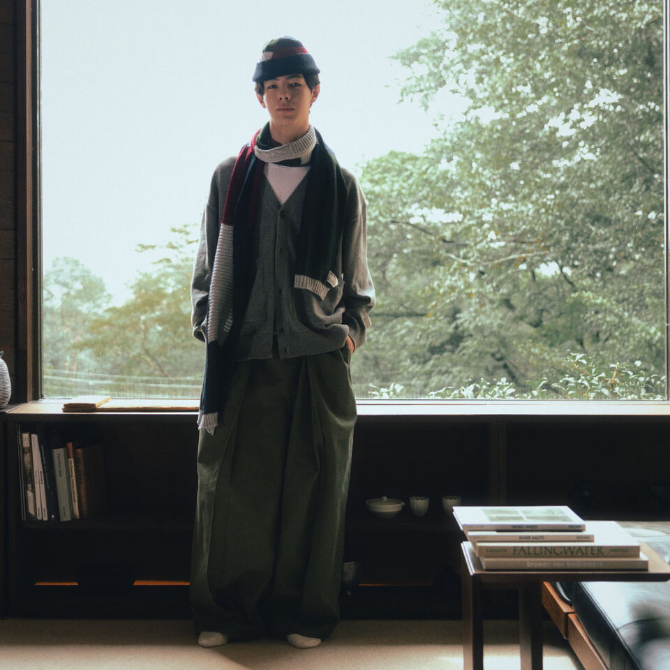 氣球褲 Deep Tuck Wide Chino Pants