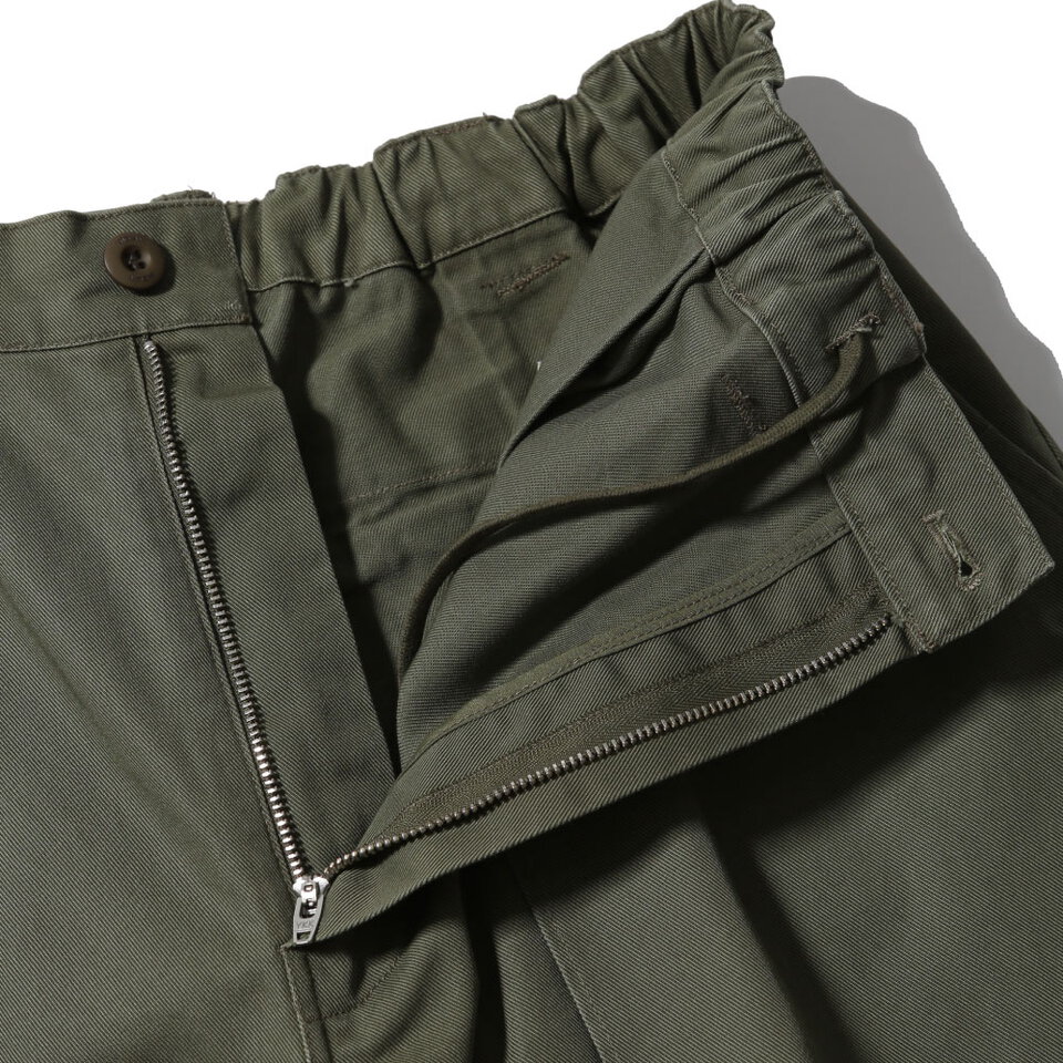 氣球褲 Deep Tuck Wide Chino Pants