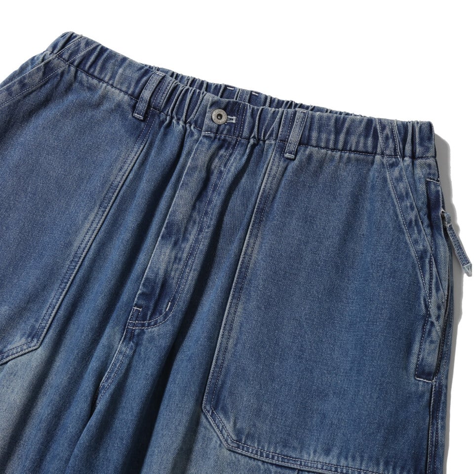 丹寧氣球褲 Fatigue Denim Balloon Pants