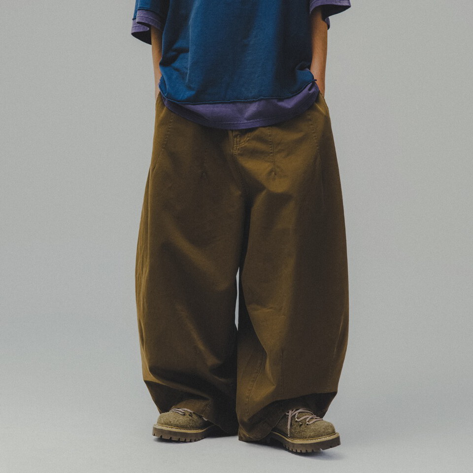 水洗氣球長褲 Washed Balloon Pants