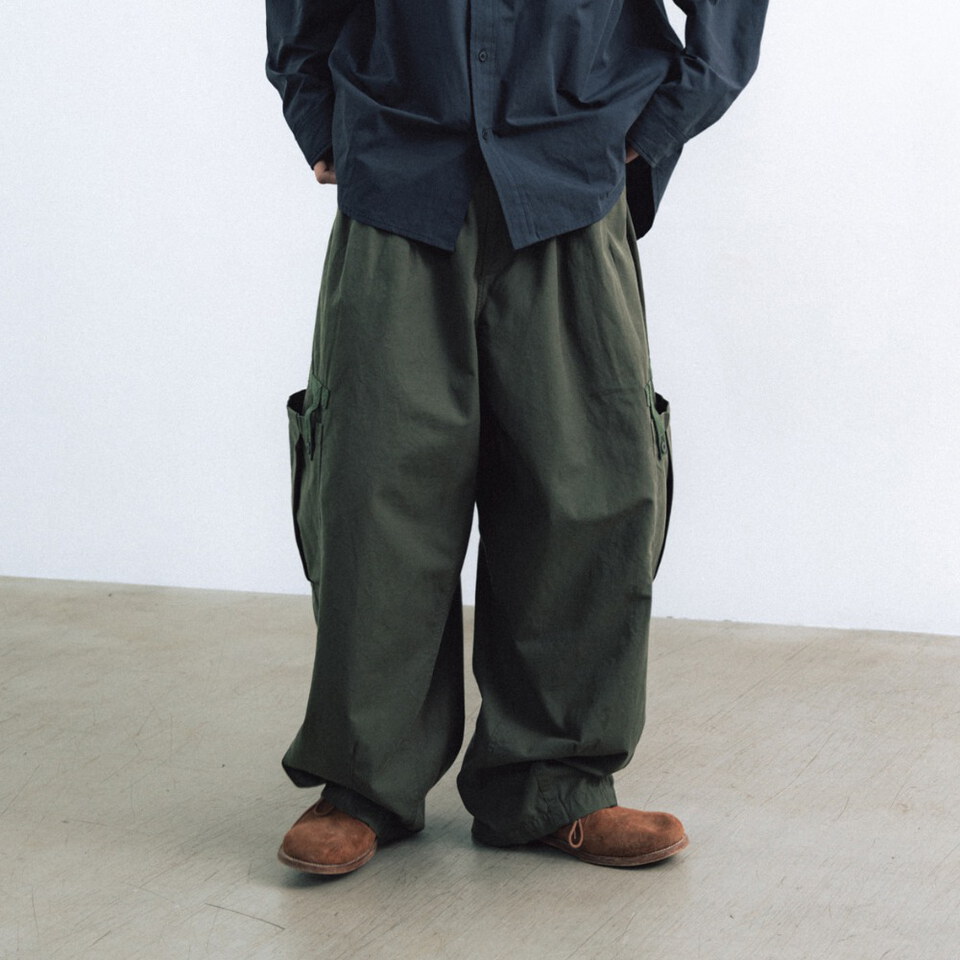 AGL1613-261 口袋工裝長褲 Strap Cargo Balloon Pants