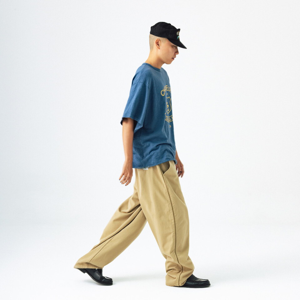 聯名寬鬆斜紋褲 Kracker House Side Line Chino Pants