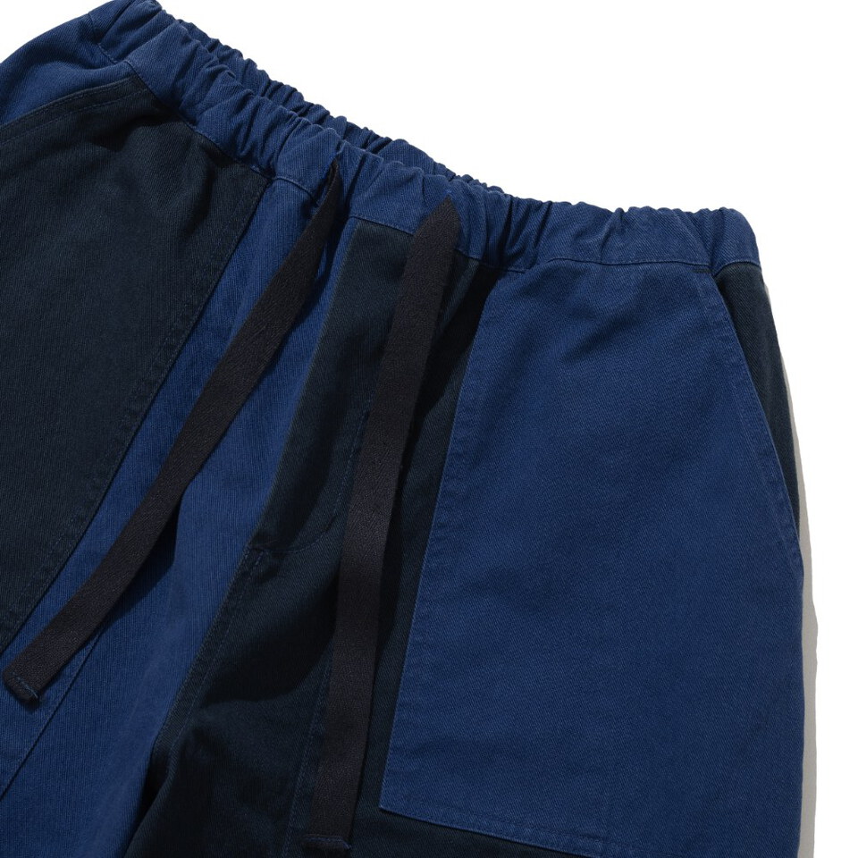 拼接繭型長褲 Panel Mix Balloon Pants