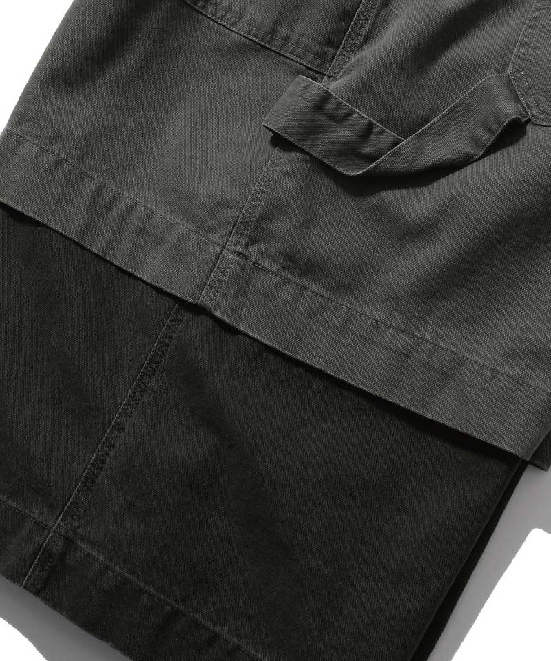 AGL1704-252 拼接工裝五分褲 Layered Half Fatigue Half Pants