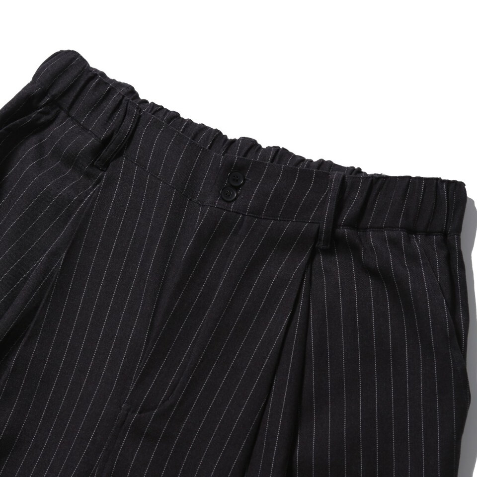 雙打褶休閒短褲 Double Tuck Half Slacks