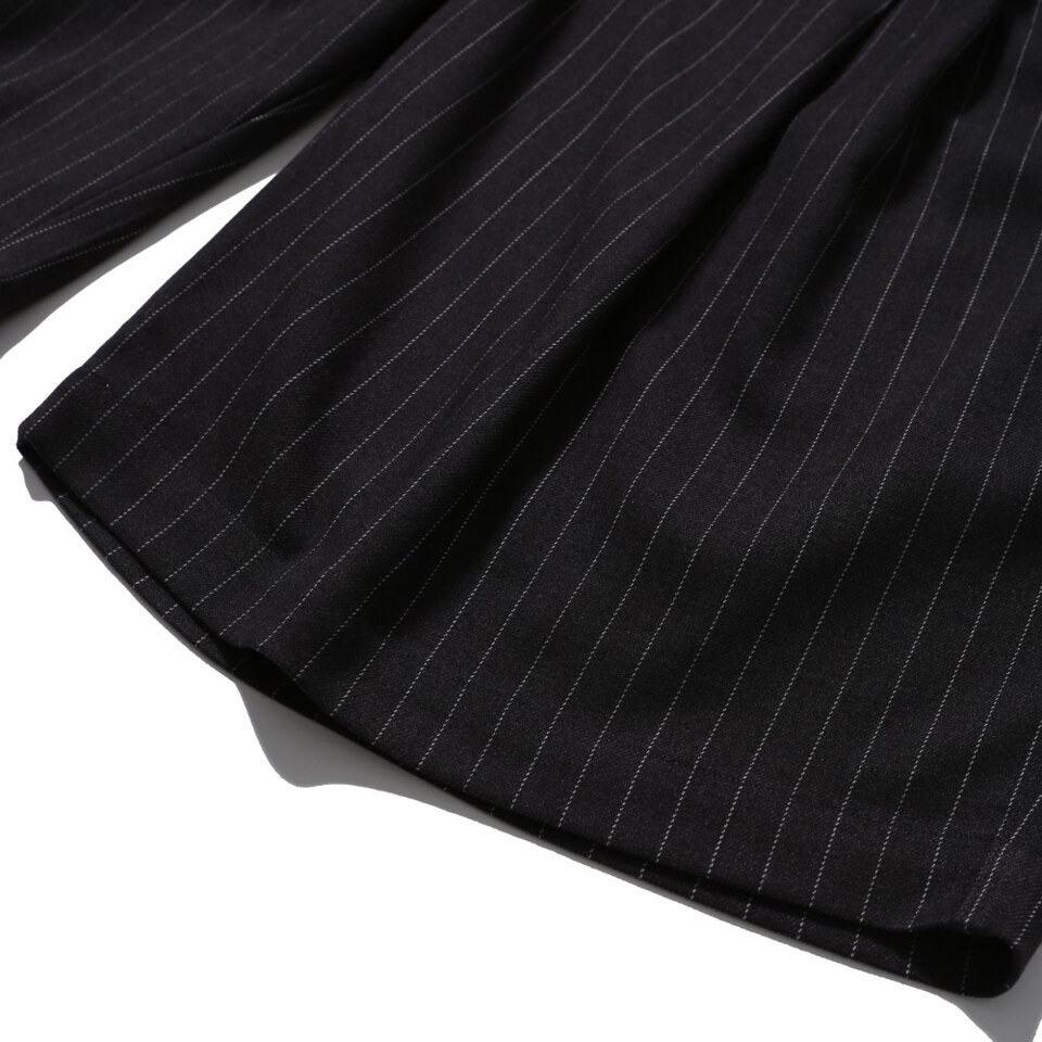 雙打褶休閒短褲 Double Tuck Half Slacks