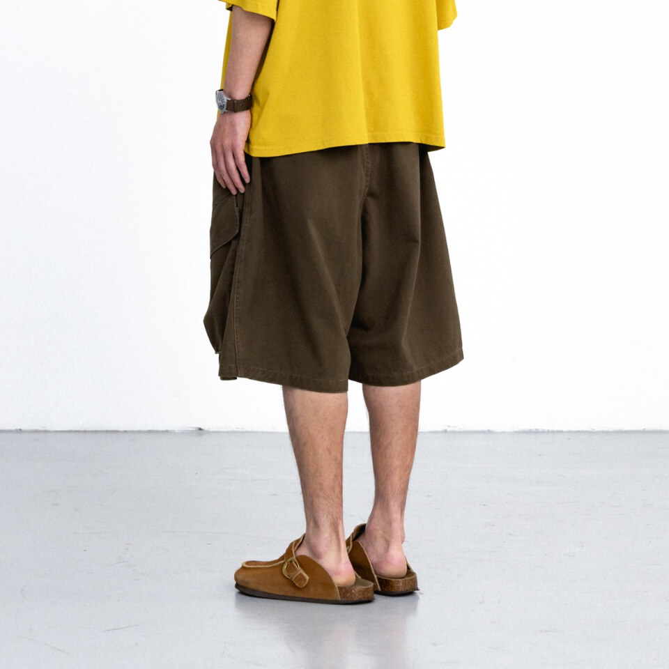 軍風五分褲 Structural Cargo Half Pants