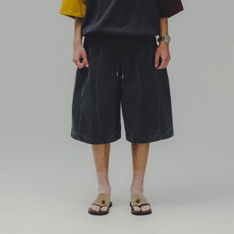 水洗休閒短褲 Iconic Pigment Sweat Half Pants