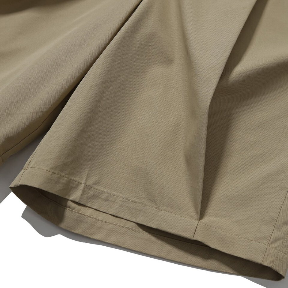 打褶五分褲 Pleated Volume Half Pants