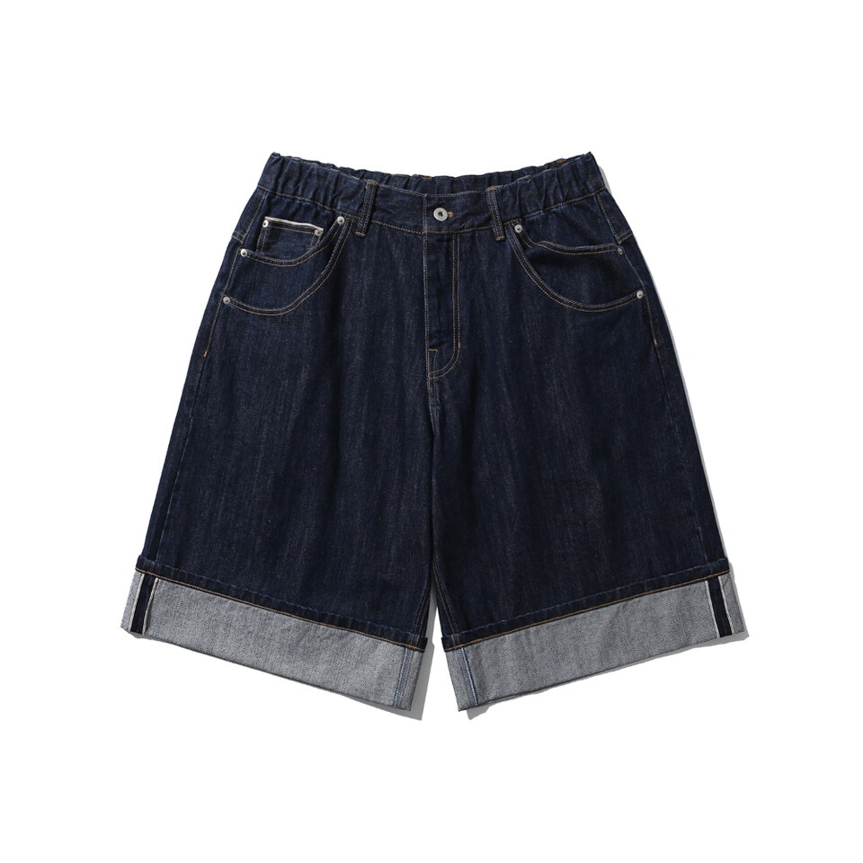 七分牛仔褲 Turn-up Selvedge Denim Half Pants