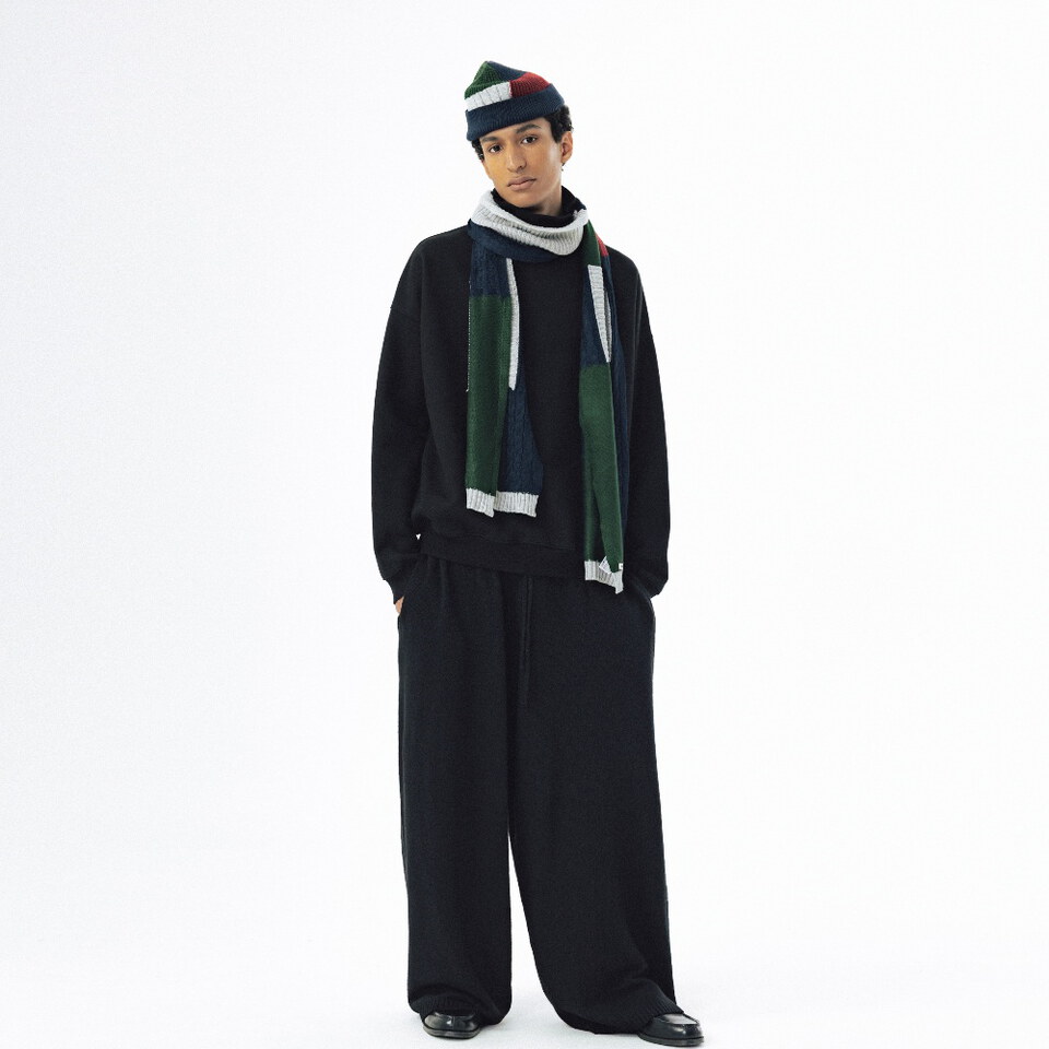 毛帽 Pattern Patchwork Beanie