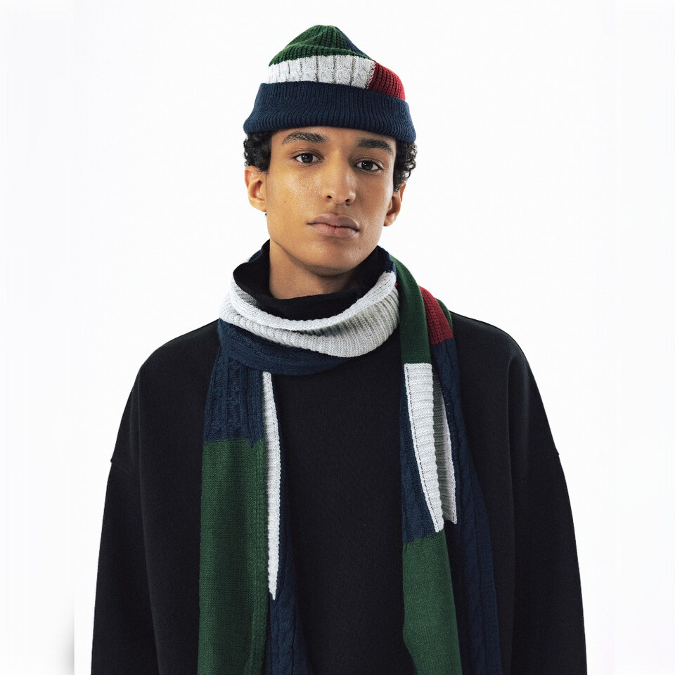 圍巾 Pattern Patchwork Muffler