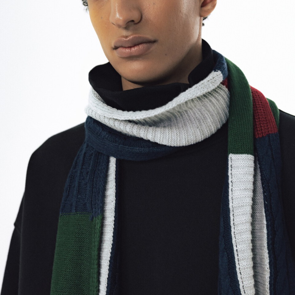 圍巾 Pattern Patchwork Muffler
