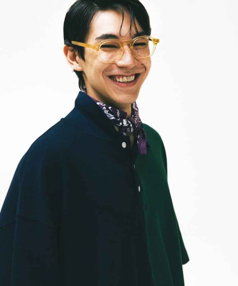 AGL3601-252 雙色拼接POLO上衣 Two Face Pique Polo Shirt