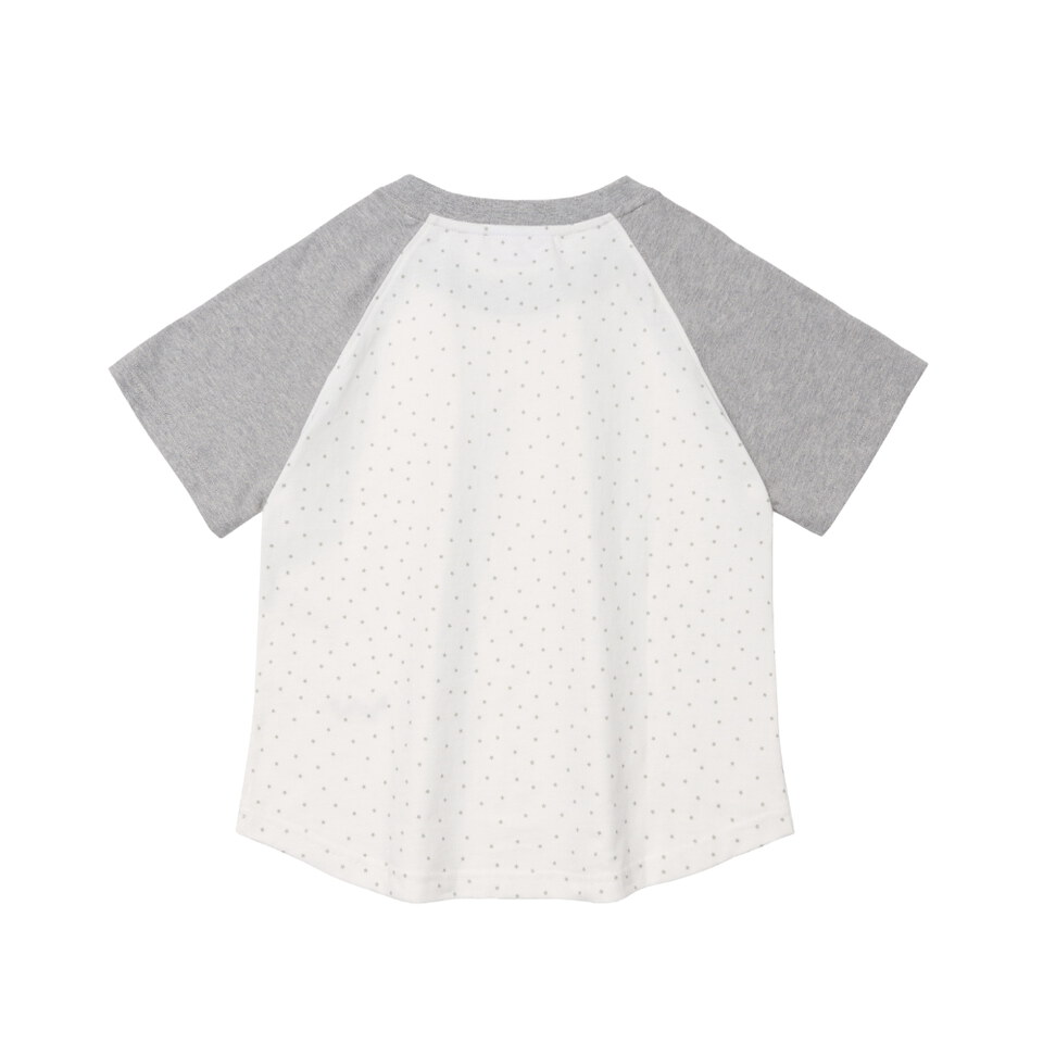 AMES0101-261 撞色短版上衣 TWINKLE RAGLAN CROP TEE
