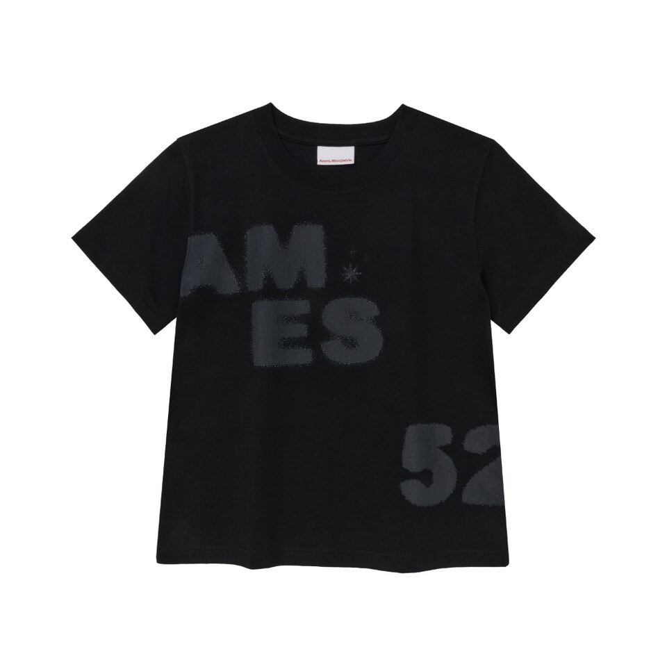 AMES0103-261 噴漆短袖上衣 SPRAY 52 TYPO TEE