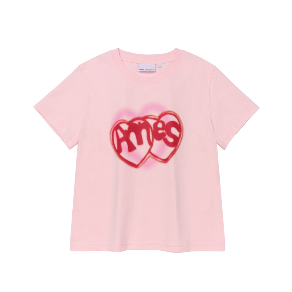 AMES0104-261 愛心印花上衣 HEART SPRAY TEE