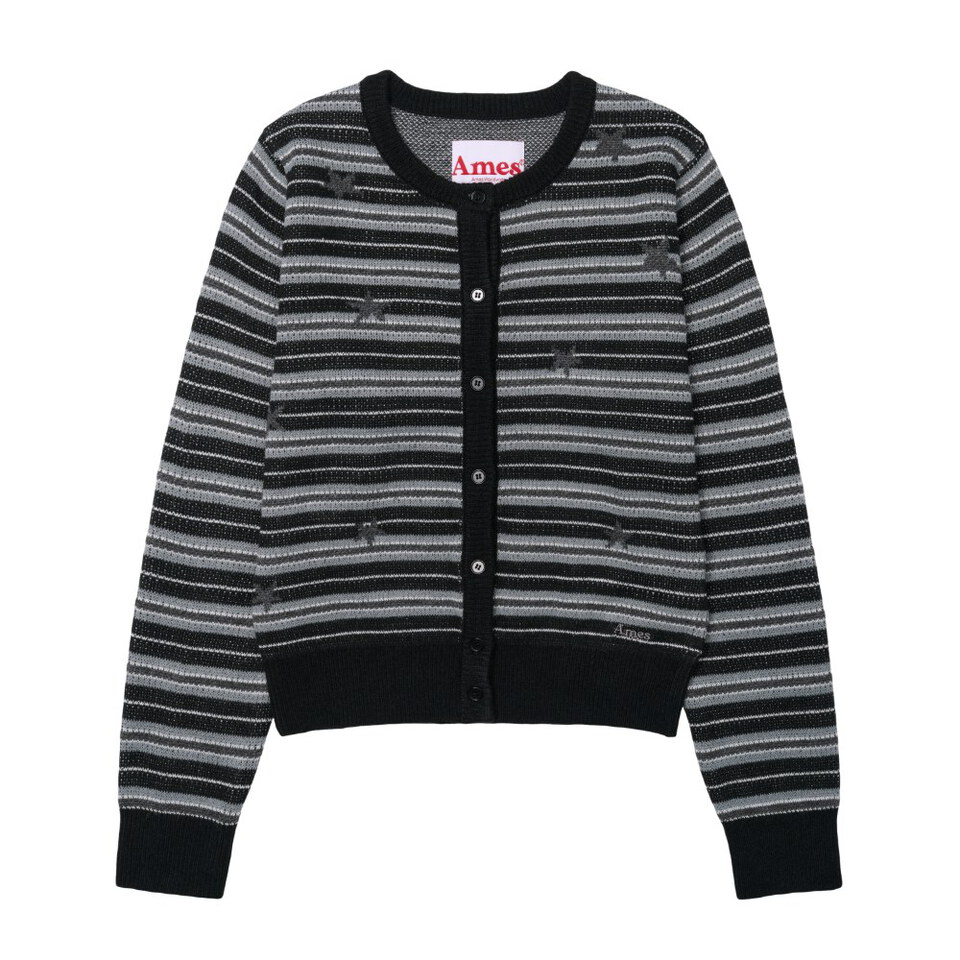 AMES0601-262 條紋針織外套 STARRY STRIPE CARDIGAN