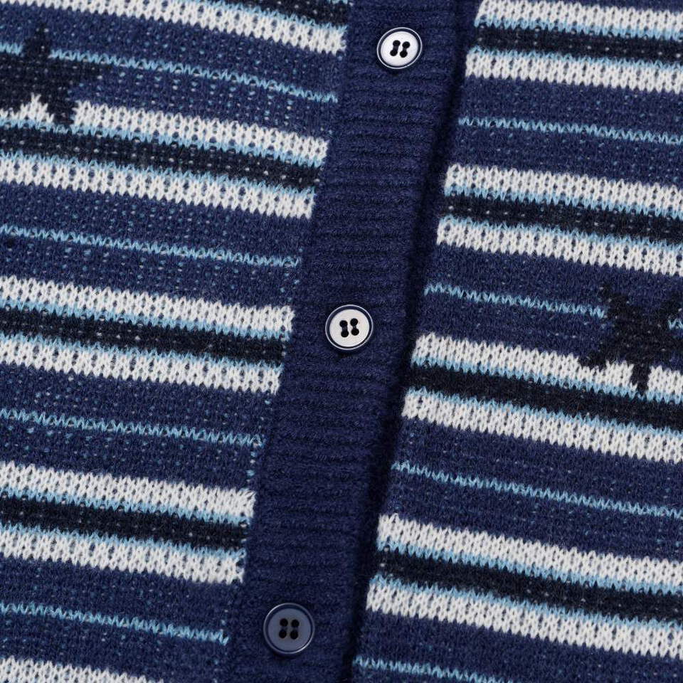 AMES0601-262 條紋針織外套 STARRY STRIPE CARDIGAN
