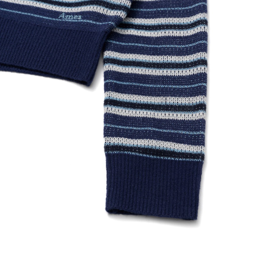AMES0601-262 條紋針織外套 STARRY STRIPE CARDIGAN